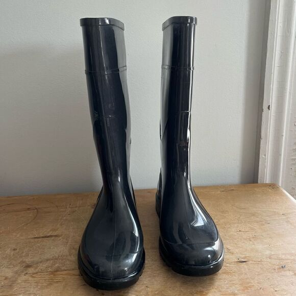 Burberry Authentic Beat Rainboot Black 40 - Picture 3 of 12